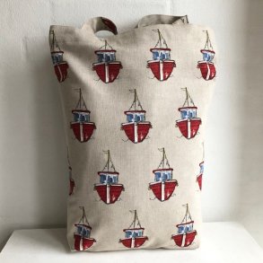 Shoppingbag / taske / net med motiver af kuttere.